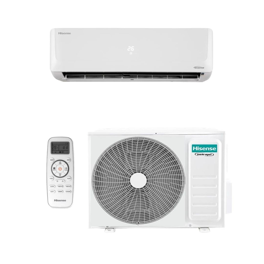 Ar Condicionado Hi Wall Split Inverter Hisense Eco-Plus 9000 BTU's Frio R32 220V