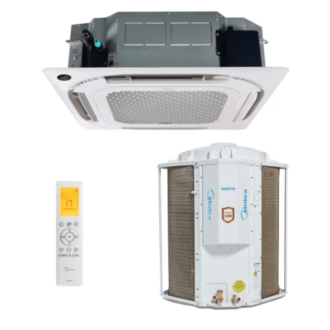 Ar Condicionado Split Cassete Inverter 4 Vias Midea 36000 BTU's Frio R32 220V