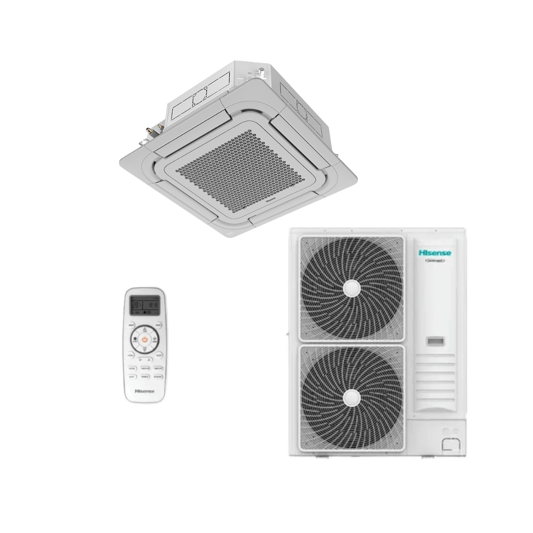 Ar Condicionado Split Cassete Inverter 4 Vias Hisense 60000 BTU's Frio Wi-Fi R32 220V