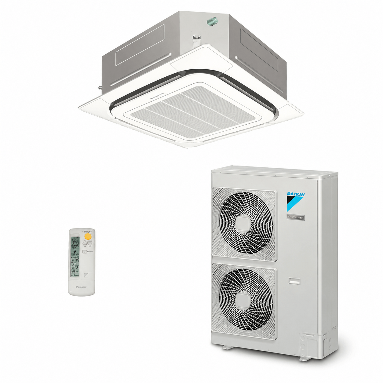 Ar Condicionado Split Cassete Inverter 4 Vias Daikin Sky Air 48000 BTU's Quente e Frio R32 220V