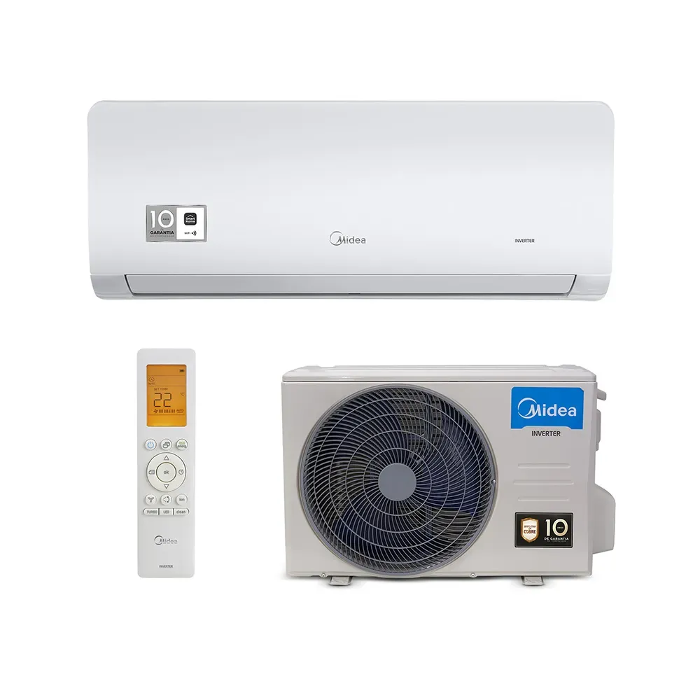 Ar Condicionado Hi Wall Split Inverter Midea Xtreme Save Connect 30000 BTU's Frio R32 220V