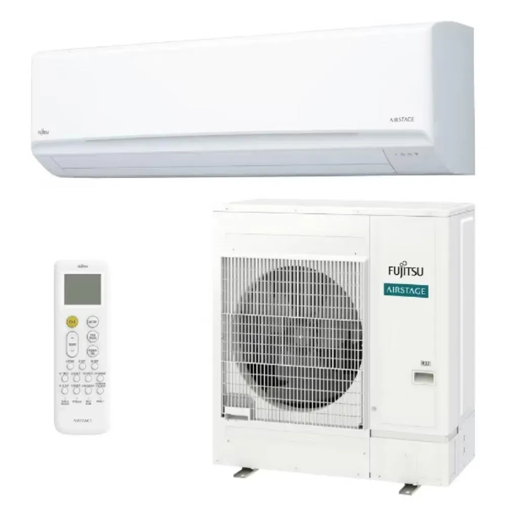 Ar Condicionado Hi Wall Split Inverter Fujitsu Premium 36000 BTU's Quente e Frio R32 220V